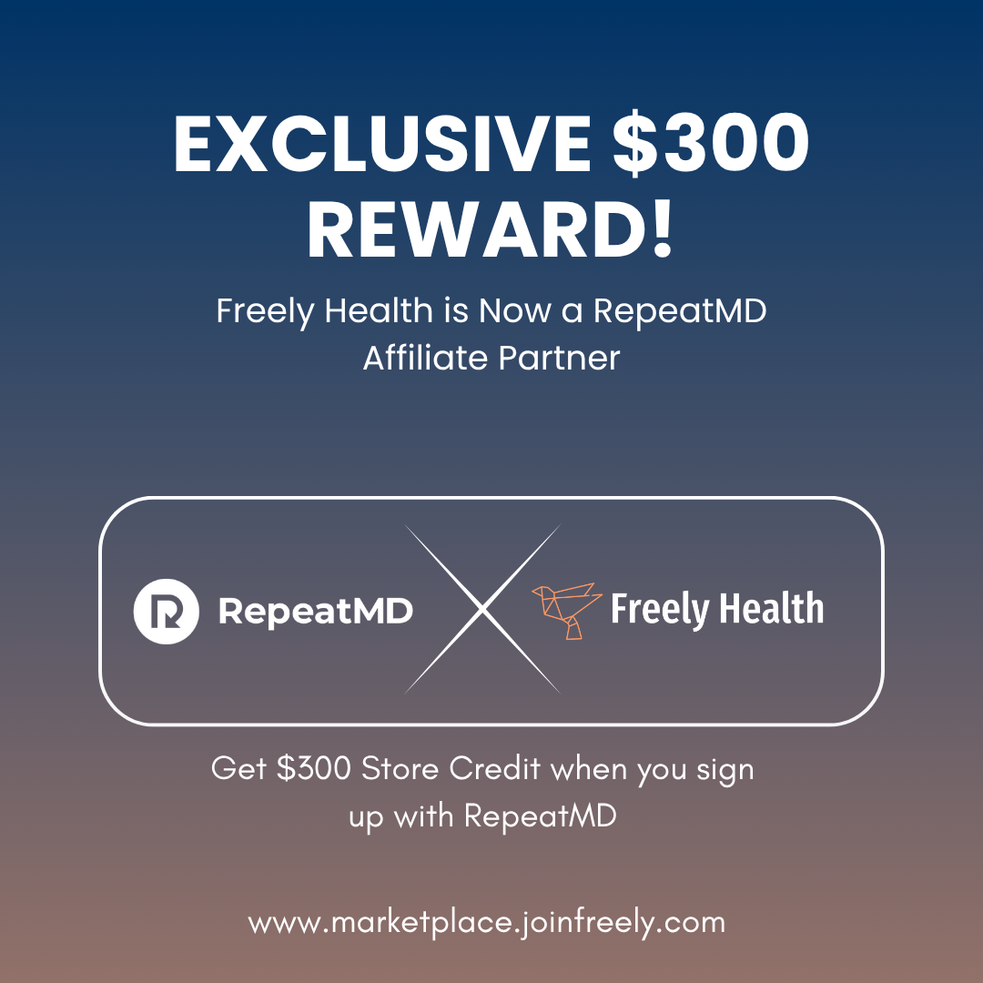 Exclusive RepeatMD Partner Bonus: Get $300 in Store Credit!