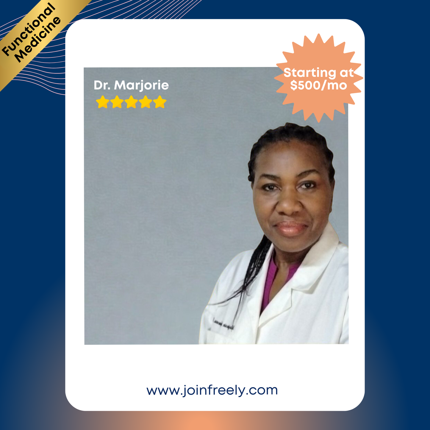 Dr. Marjorie - Medical Director
